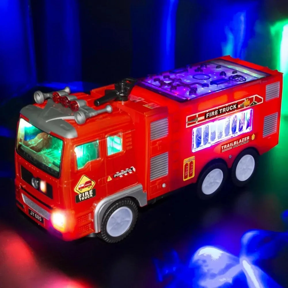 Brandweerwagen Speelgoed met Licht en Geluid