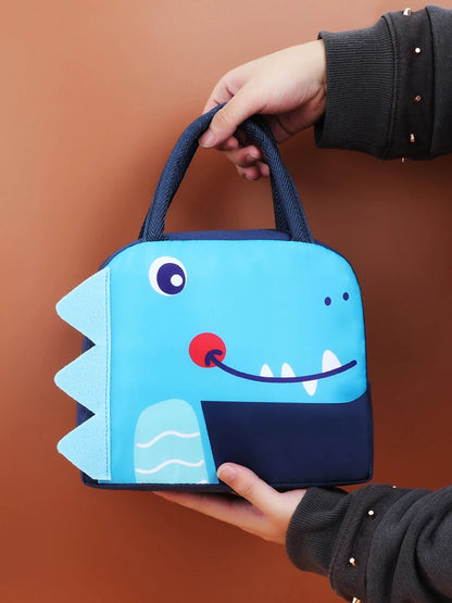 Geïsoleerde Lunchtas voor Kinderen met Leuke Cartoon Print