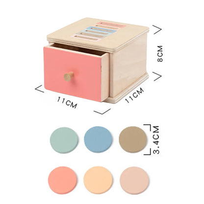 Montessori Object Permanent Box voor Fijne Motoriek