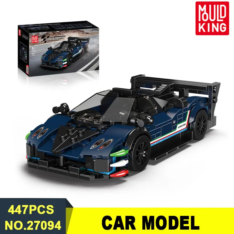 Mould King Sportwagen Bouwset - LEGO® Compatibel (8+)