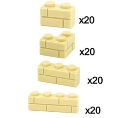Yellow-80pcs