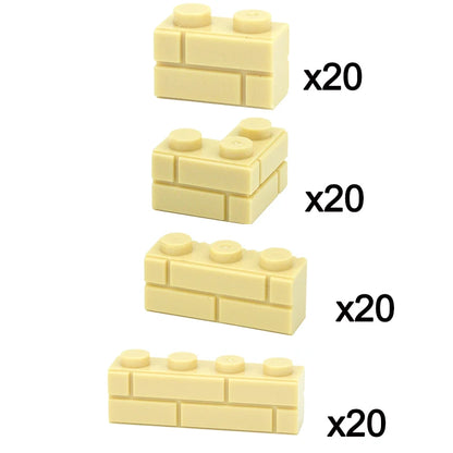 Ramen en deuren set voor huizen – Compatibel met LEGO®