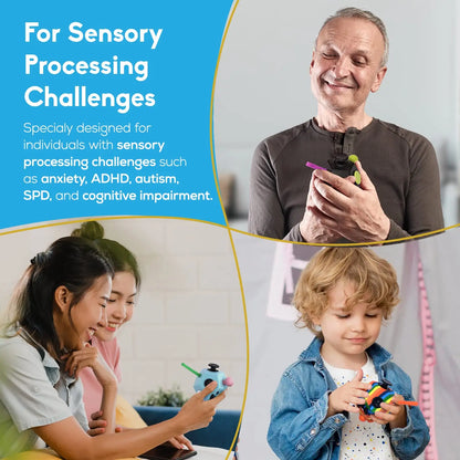 12-Zijdige Fidget Cube voor Stressvermindering en Focus