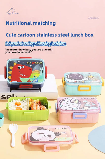 Lekvrije Lunchbox met Vakken voor Kinderen