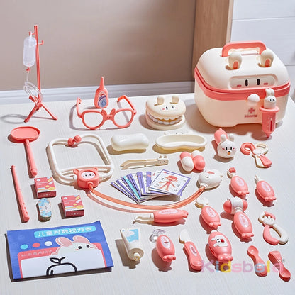 Complete Doktersset voor Kinderen met Medische Instrumenten