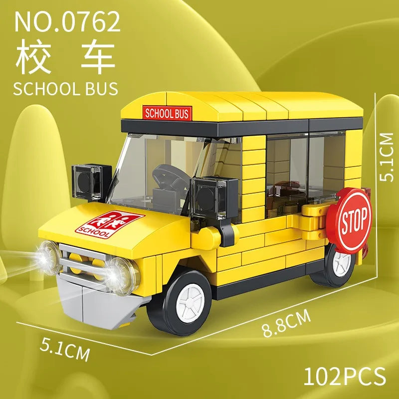 Creatieve Bouwstenen Auto | LEGO®-compatibel | 3+ jaar