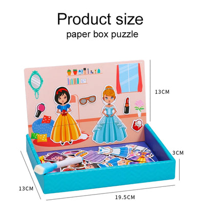Magnetisch Teken- en Puzzelbord voor Kinderen