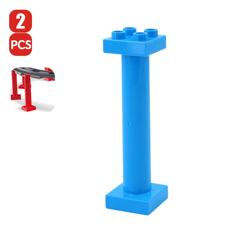 Trein rails en accessoires set – Compatibel met Duplo®