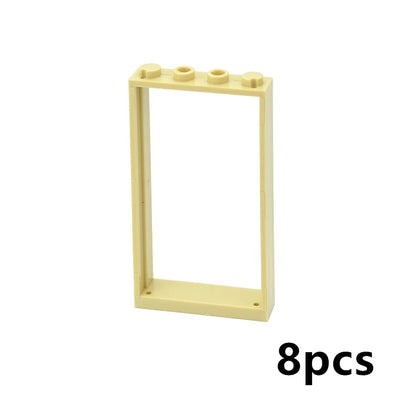 Ramen & deuren bouwstenen set – Compatibel met LEGO® bouwstenen