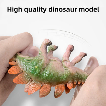 Dinosaurus Speelset voor Kinderen met Grote Dinosauriërs en Scene Accessoires