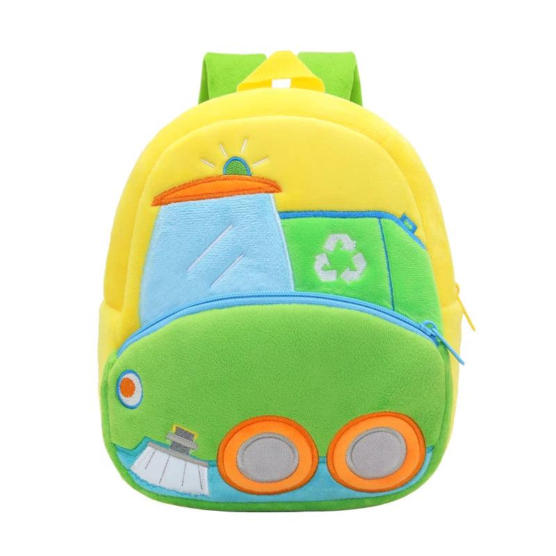 Pluche Kinderrugzak Graafmachine – 1-3 Jaar