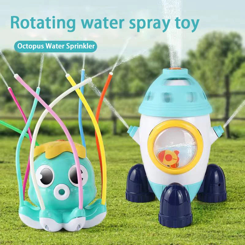 Niet-elektrische Octopus Watersproeier voor Kinderen – Tuin en Bad
