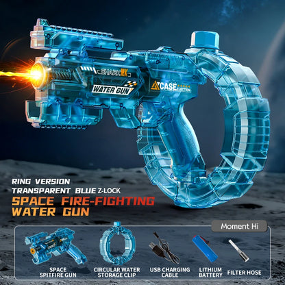 Elektrisch waterpistool met automatische wateraanvoer