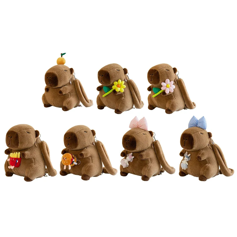 Pluche Capybara Rugzak Schoudertas voor Kinderen
