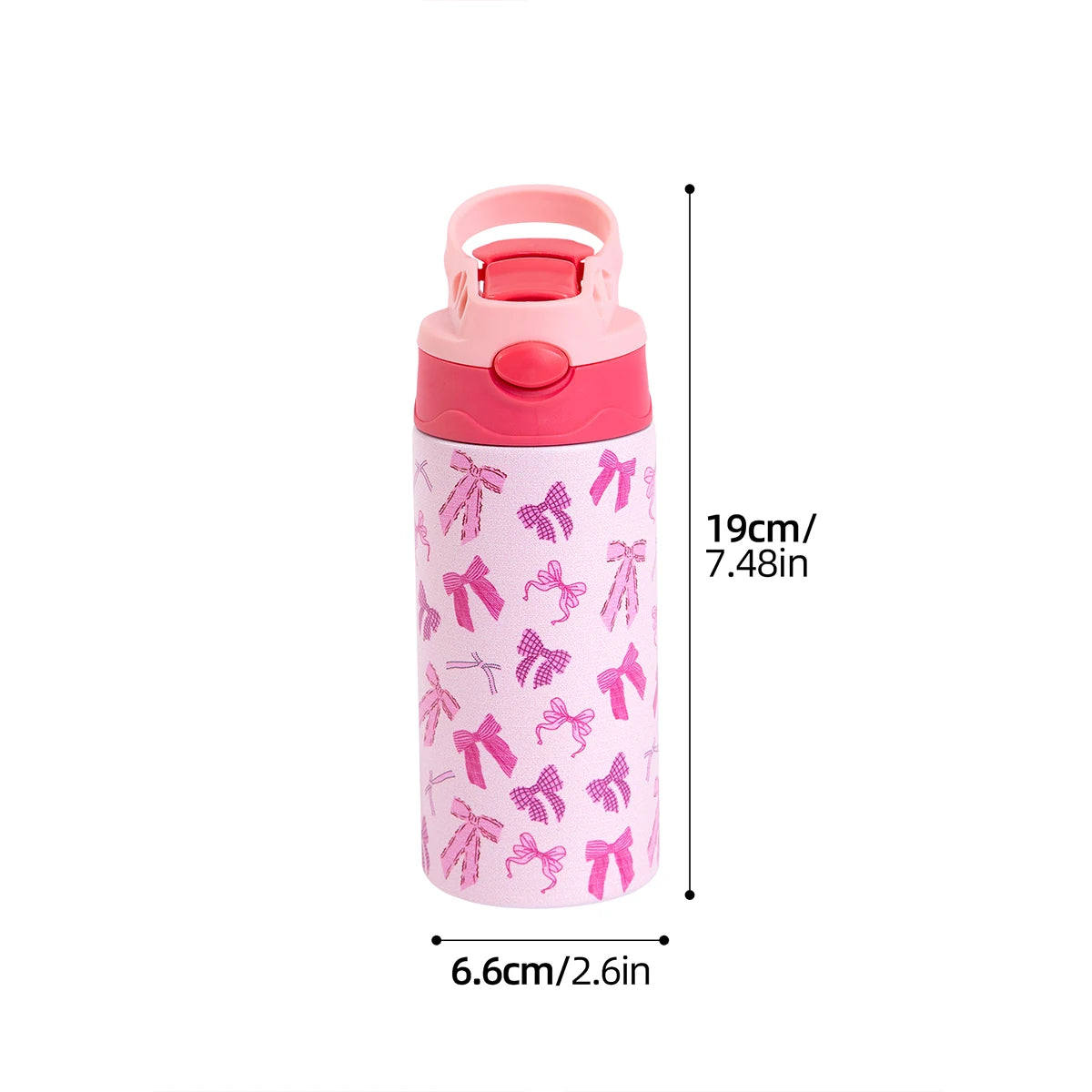 Thermosbeker RVS met Dierenprint en Handvat - 350ml