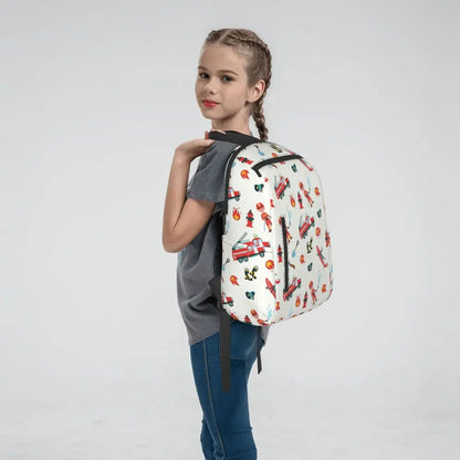 Kinderrugzak Bluswagen Patroon