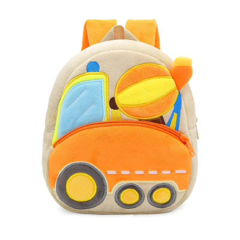 Pluche Kinderrugzak Graafmachine – 1-3 Jaar
