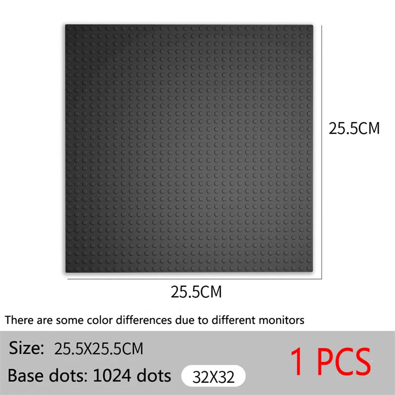 Bouwplaat 32x32 studs voor bouwblokjes – Compatibel met Lego