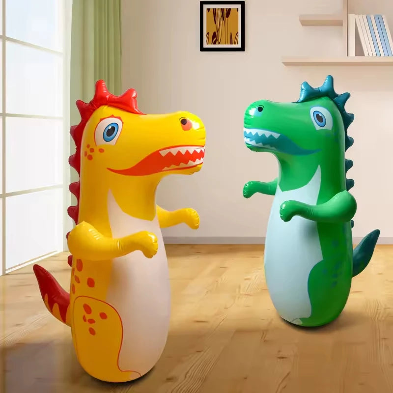Opblaasbare Boksbal voor Kinderen – Dinosaurus Stootpop
