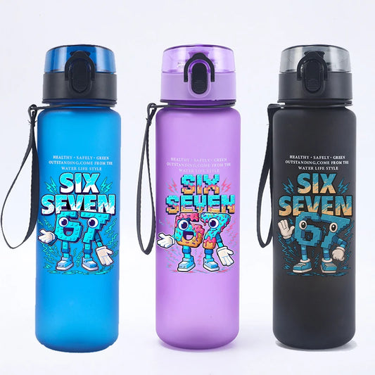 Sport Waterfles voor Kinderen met Cartoon Print