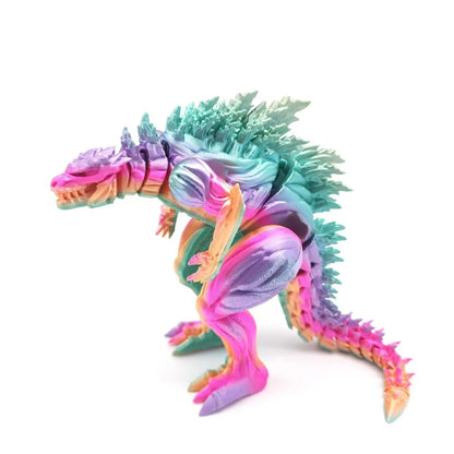3D Geprint Dinosaur Speelfiguur met Beweegbare Gewrichten