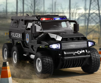 Speelgoed Politietruck Model | Diecast Voertuig met Geluid en Licht