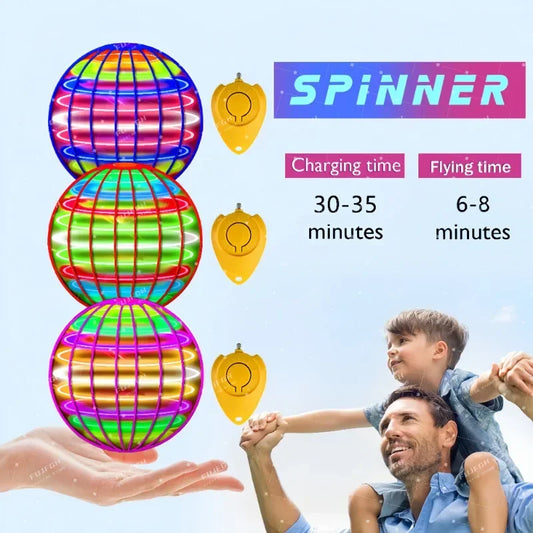 Vliegende Bal met LED en Boomerang Functie