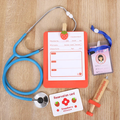 Houten Doktersset voor Kinderen | Speelgoed voor Rollenspellen