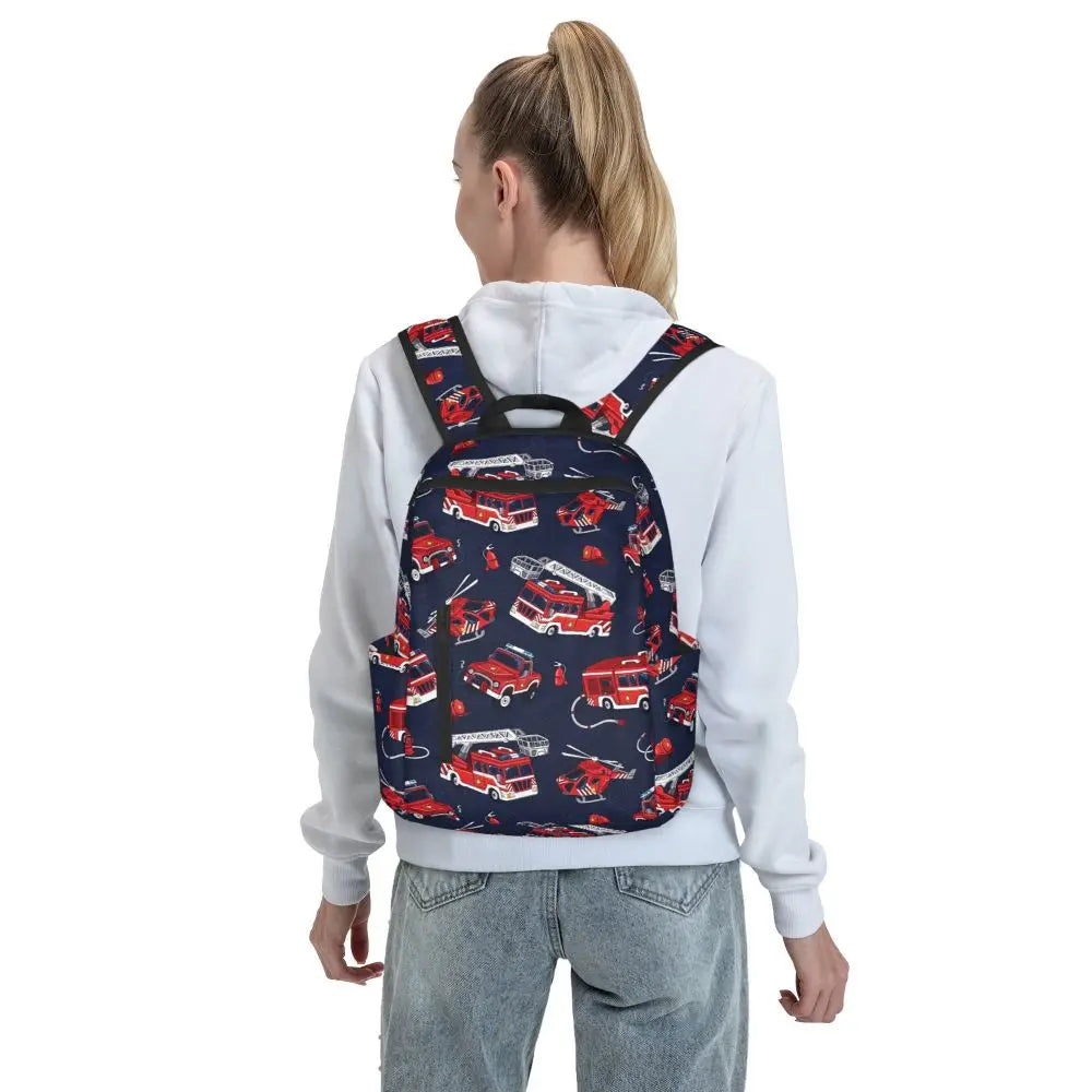Kinderrugzak Bluswagen Patroon