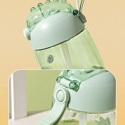 Dinosaurus Drinkbeker met Rietje voor Kinderen - 500ml