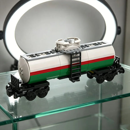 Bouwset Tankwagon voor Treinbaan – Compatibel met Lego