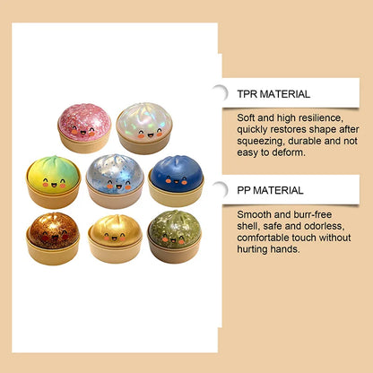 Kneedbare Stressbal Dumpling Vorm