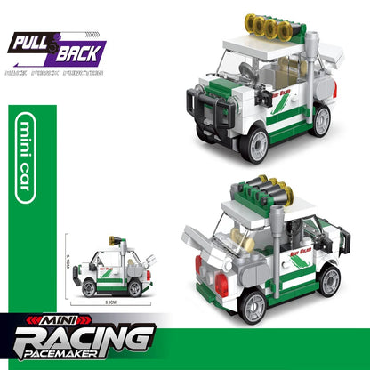 Bouwblokjes Optrek Voertuigen | Diverse Modellen LEGO®-compatibel
