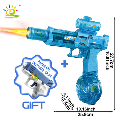 Elektrisch Volautomatisch Waterpistool met Vlamsimulatie Licht