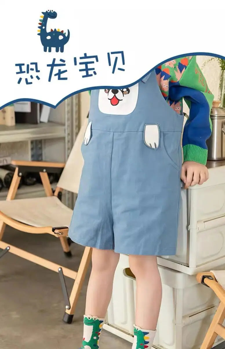 5 Paar Unisex Kindersokken met Dinosaurus-design