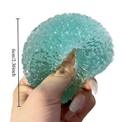 Roze Maltose Squishy Ice Ball Fidget Speelgoed voor Handoefening