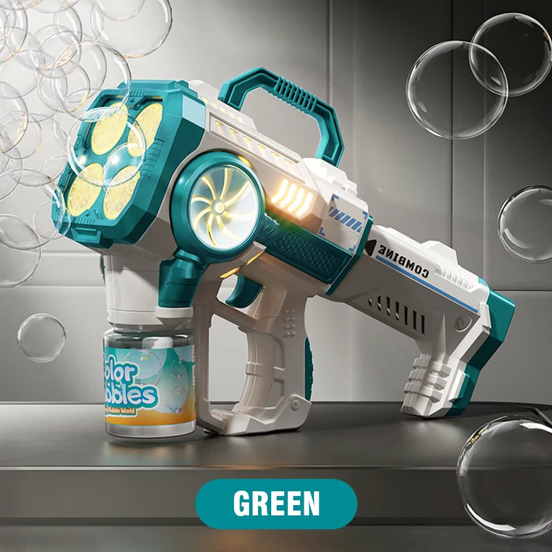 Elektrisch Automatisch Bellenblaaspistool met LED Licht