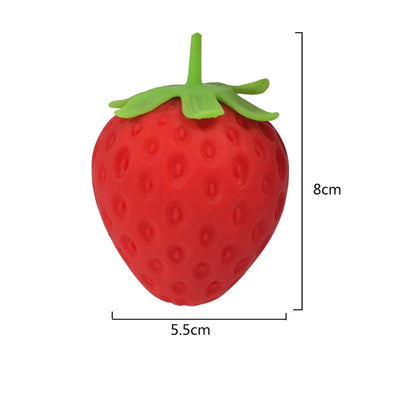 Aardbei Squishy Stressbal