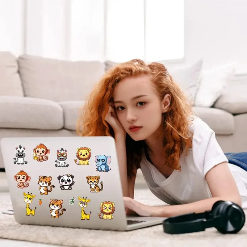Maak Je Eigen Dieren Gezichtjes Stickers