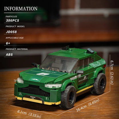 Racewagen Bouwstenen Set - Compatibel met LEGO® - Vanaf 6 jaar