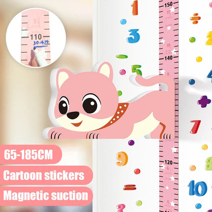 Zelfklevende 3D Meetlat Wandsticker voor Kinderen