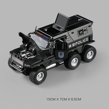 Speelgoed Politietruck Model | Diecast Voertuig met Geluid en Licht