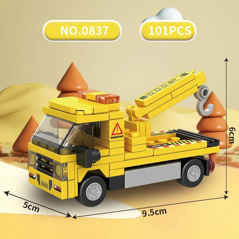 Stads Voertuigen Bouwblokken Set (LEGO®-compatibel) 14+