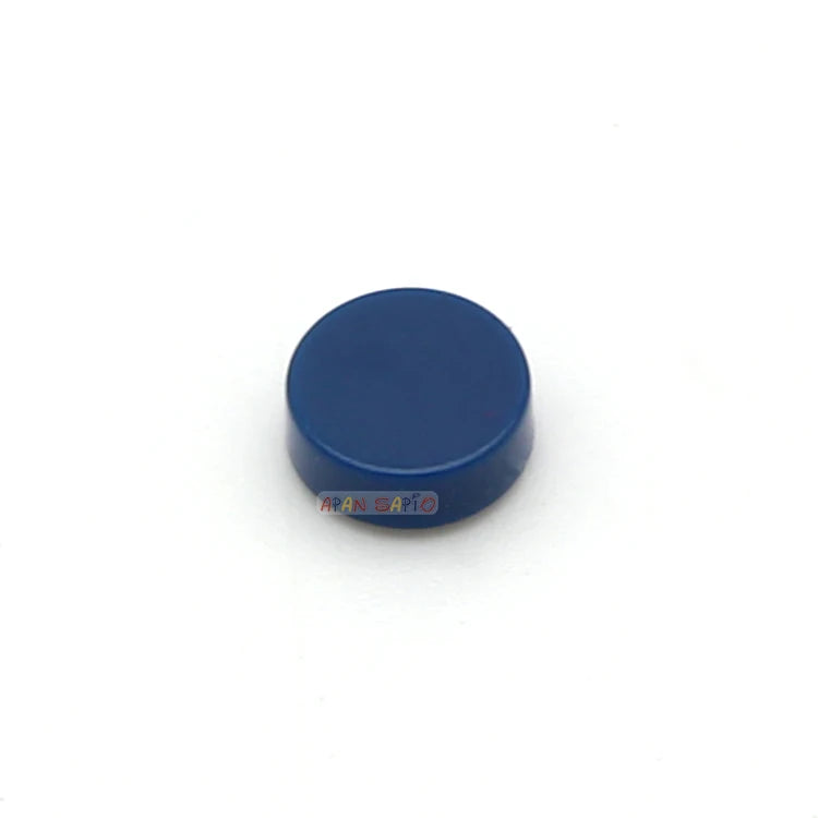 100 Ronde Bouwtegel Steentjes 1x1 | Compatibel met Lego