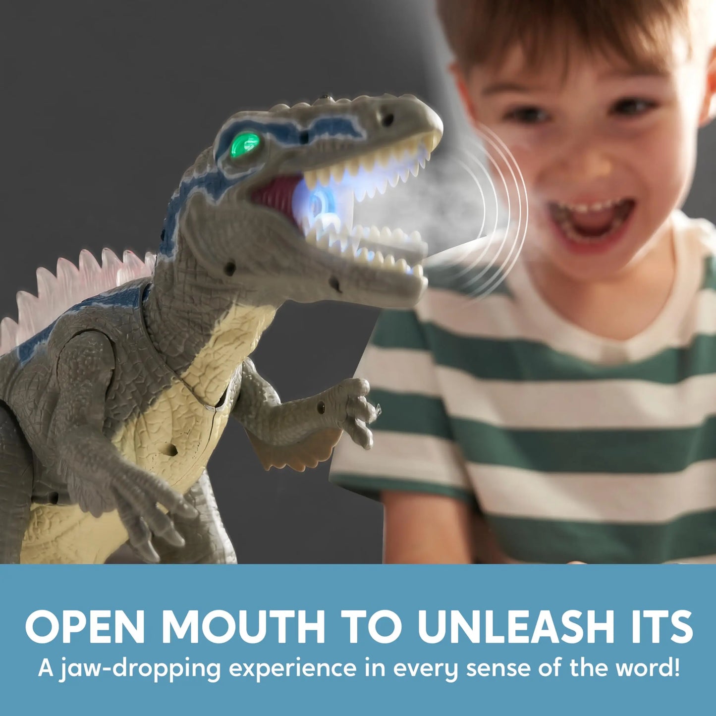 Afstandsbedienbare Velociraptor Dinosaurus Robot Speelgoed voor Kinderen