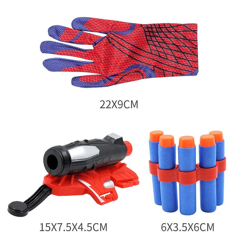 Spider-Man Polsband Lanceerder met Zachte Projectielen