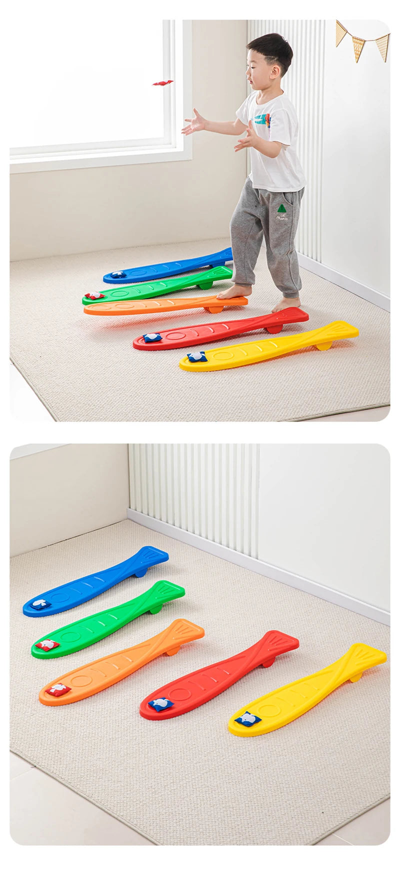 Kinder Balansloopstenen Set – Voor Balans en Sensorische Ontwikkeling