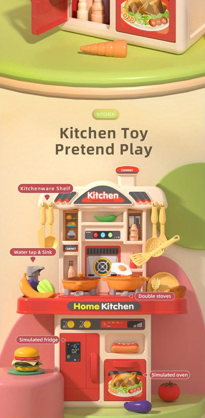 Kunststof Speelkeuken Set voor Kinderen