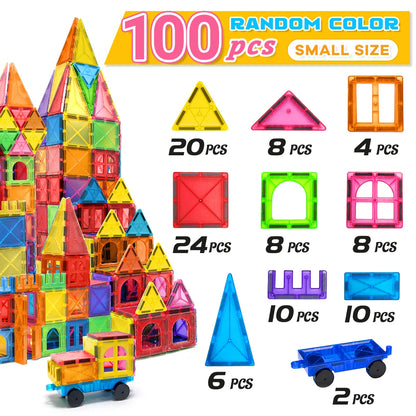Magnetische Bouwstenen Montessori Set