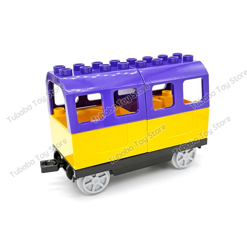 Treinbaan set met rails – Compatibel met Duplo®